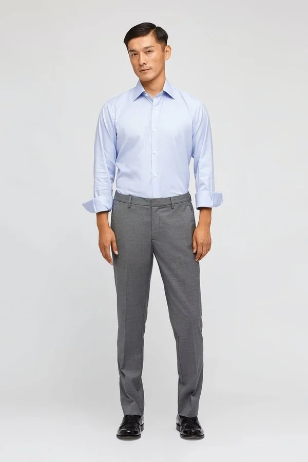 Bonobos Tech Wool Dress Pants - Gray - Formal Pants