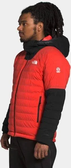 The North Face Men's Summit L3 50/50 Down Hoodie - XL - Flare, TNF Black