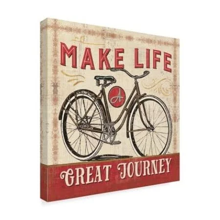 Trademark Fine Art 'A Great Journey IV' Canvas Art by Pela Studio, Size: 18 x 18