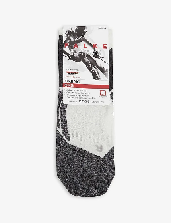 Falke SK2 Womens Ski Socks (Rose)