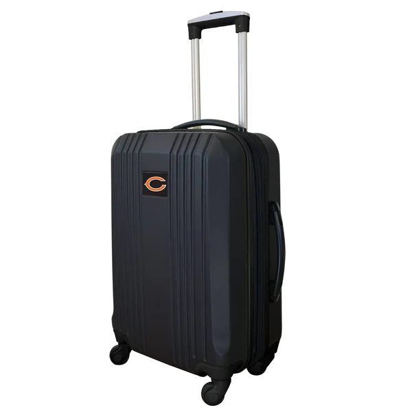 Black Chicago Bears 21x22 Hardcase Two-Tone Spinner Carry-On