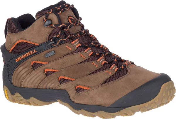 Merrell Men's Chameleon 7 Mid Waterproof - Size: 11.5, Dark Earth