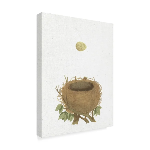 Trademark Fine Art 'Spring Nest II Crop' Canvas Art by Wild Apple Portfolio - Size: 14 x 19