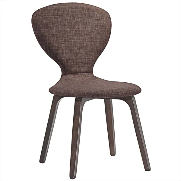 Modway Tempest Dining Side Chair, Walnut Brown