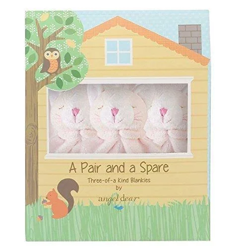 Angel Dear Three of A Kind Blankie Fox