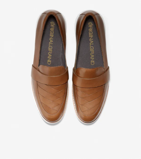 Cole Haan Original Grand Loafer Bison Leat At Nordstrom Rack