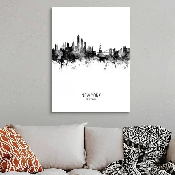 New York Skyline - Canvas Wall Art, 30x40, Great Big Canvas
