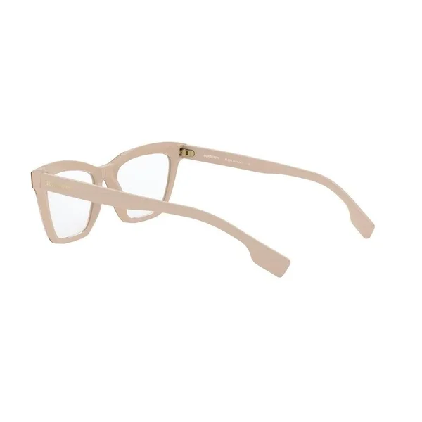 Burberry BE2309 Eyeglasses, 54-18-140, 3833 Top Peach on Beige