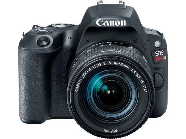 Canon Eos Rebel SL2 Dslr Camera w/ 18-55mm & 75-300mm Lenses and 32GB SD Bundle