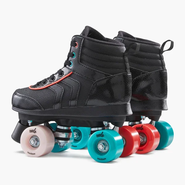 Oxelo Kid's 100, Roller Skates in Black, Size 12.5C