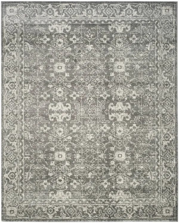 Safavieh EVK270S Evoke Grey - Ivory Area Rug - 11& x 15&