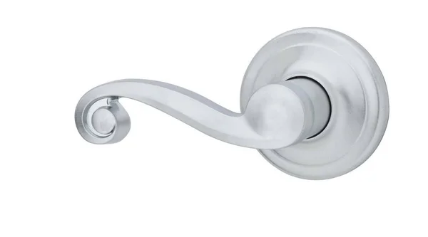 Kwikset 967LLRH-5S Lido Lever Right Hand Double Cylinder Interior with Smart KEY - Antique Brass