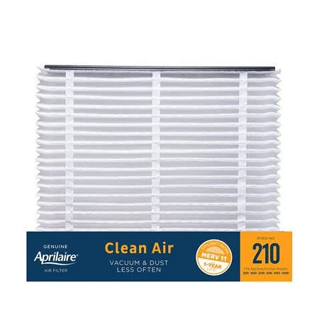 Aprilaire 210 (2-Pack) - 20 inch x 25 inch x 4 inch Expandable Air Filter - MERV 11, Size: 20x25x