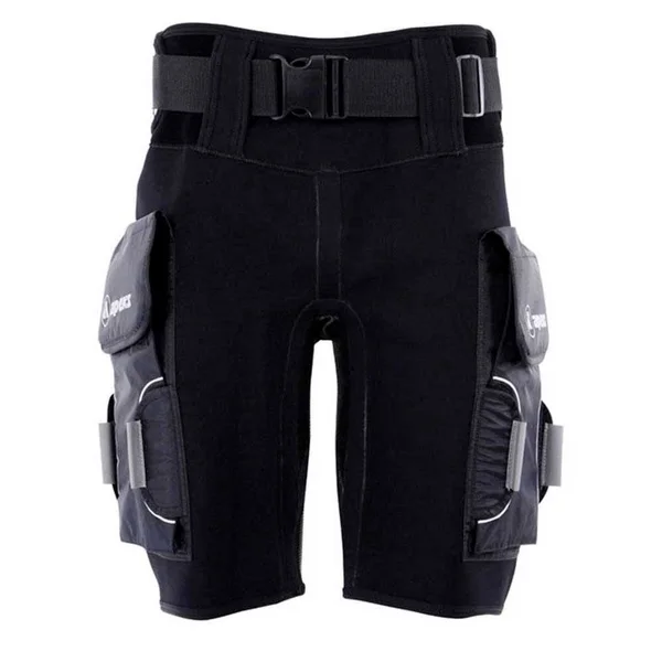 Apeks Tech Shorts - Men's XXL Wetsuit, Black, XXL