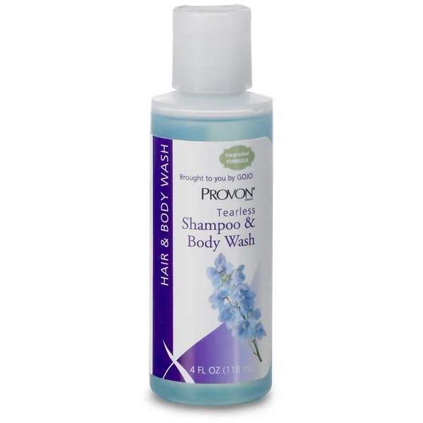 Provon Tearless Shampoo & Body Wash, Spring Scent, 4 oz. Bottle