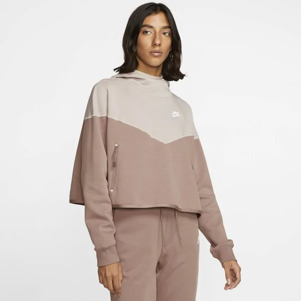 Nike Sportswear Tech Fleece Women's Pullover Hoodie CJ3871-215 Size S