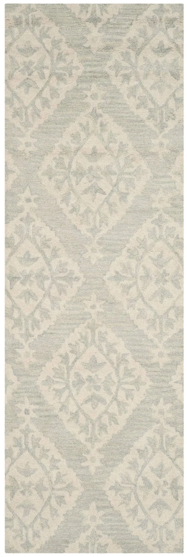 Safavieh Micro-Loop Light Blue 2 ft. 3 in. x 7 ft. Runner Rug