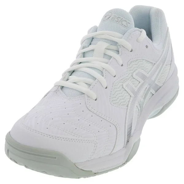 Asics GEL-Dedicate 6 (White/Silver) Men's Tennis Shoes