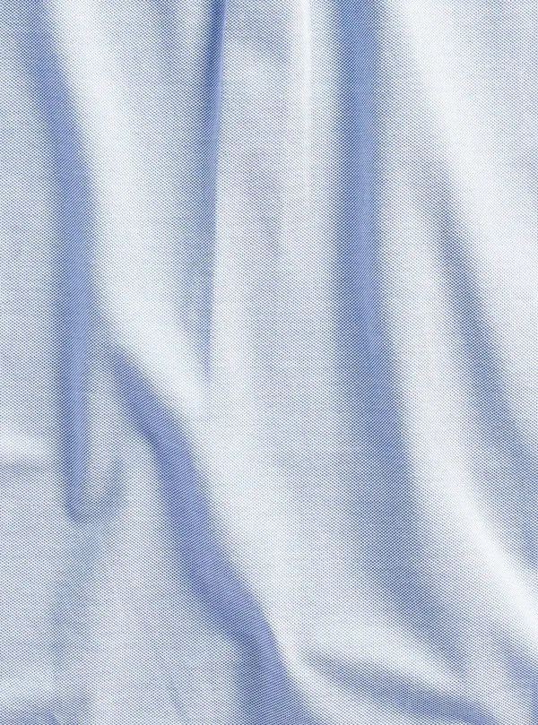 Polo Ralph Lauren Button Down Oxford Pique Shirt Harbour Island Blue