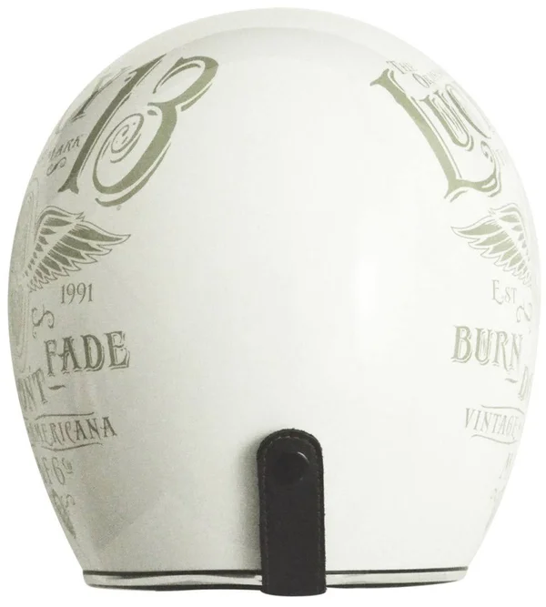 Origine Primo Flying Wheel Jet Helmet, White, Size Xs
