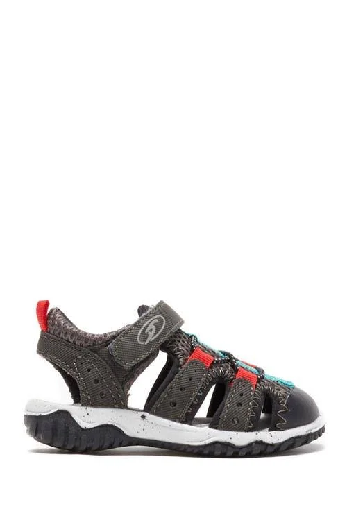 Dr. Scholl&s Samson Sandal (Toddler) Charcoal 8M at Hautelook