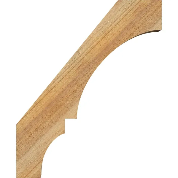 6x22W x 16x22D x 28x22H Balboa Rough Sawn Brace - Western Red Cedar