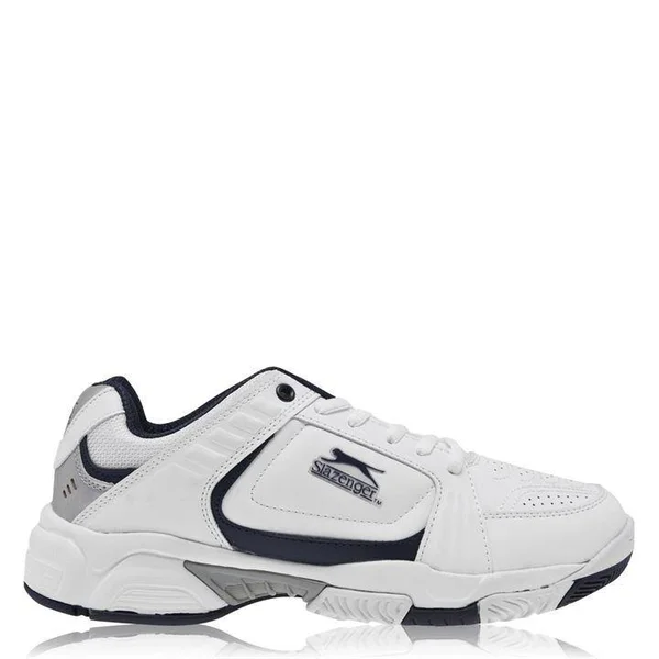 Slazenger Mens Gents Tennis Sport Shoes Trainers Perforation Hole Laced Footwear