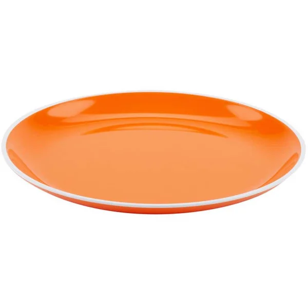 9.5x22Dia. Melamine Small Round Dinner Plate, 24 Packs