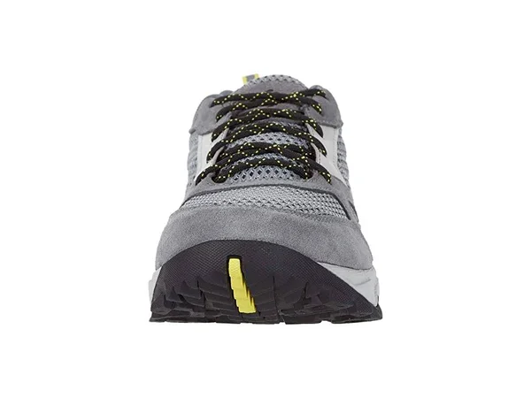 Columbia Ivo Trail Breeze Shoe - Men's Steam/Acid Yellow, 10.5