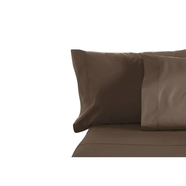 Microfiber Deep Pocket 6-Piece Sheet Set - Chocolate - Queen