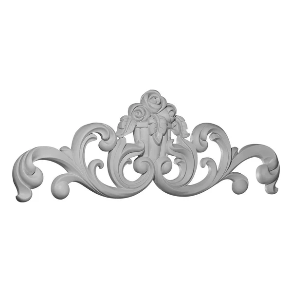 Ekena Millwork P Architectural Accent - Flower Basket Center Onlay