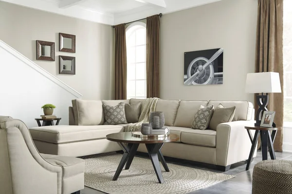 Ashley Calicho Ecru Accent Chair