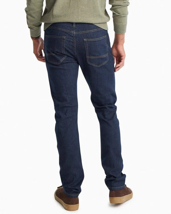 Mens Charleston Denim Jeans - Rinse - 42W x 34L by Southern Tide