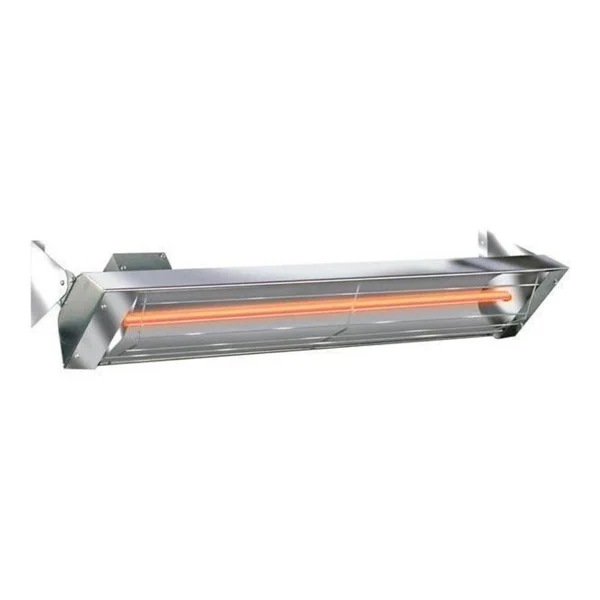 Infratech W-Series 39x22 2000W Single Element Electric Infrared Patio Heater - 480V - Beige - W2048BE