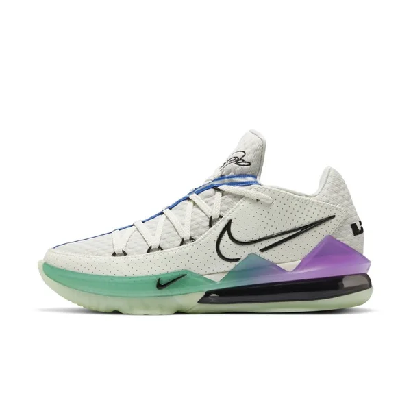 Nike Lebron 17 Low Basketball Shoes CD5007 - 17.0 - White