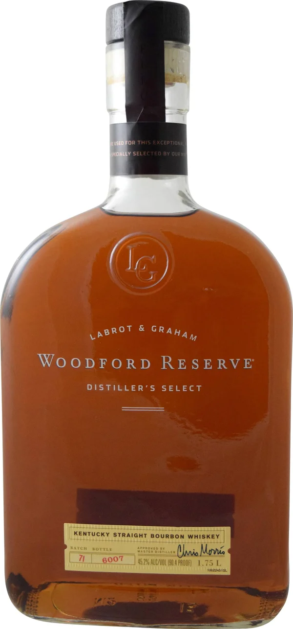 Woodford Reserve Bourbon Bourbon - Kentucky Straight Bourbon Whiskey - 1.75 lt