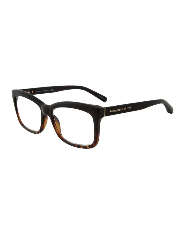 Women's Kate Spade New York Dollie 53mm Reading Glasses - Black Havana