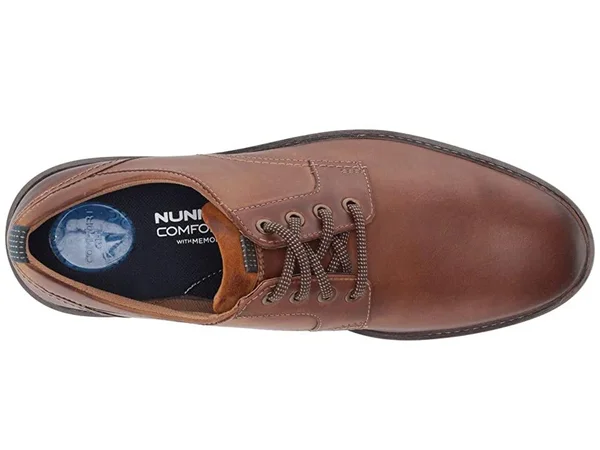 Nunn Bush Men's Ridgetop Plain Toe Oxford, Size: 10, Tan Multi Leather
