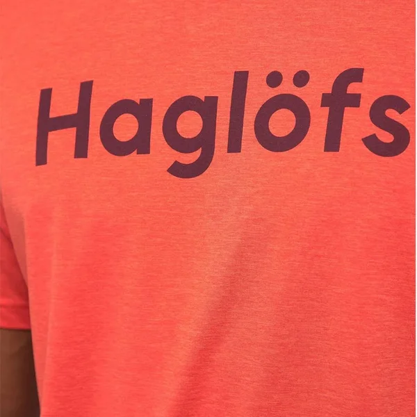 Haglofs Ridge T-Shirt - M - Habanero