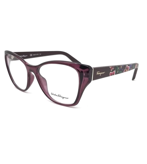 Salvatore Ferragamo SF2827-606-5316 Wine 53mm Eyeglasses