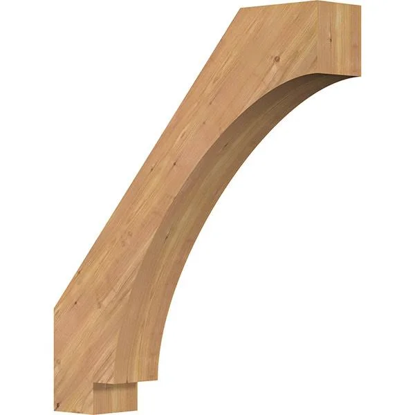5 1/2x22W x 30x22D x 34x22H Imperial Smooth Brace - Western Red Cedar