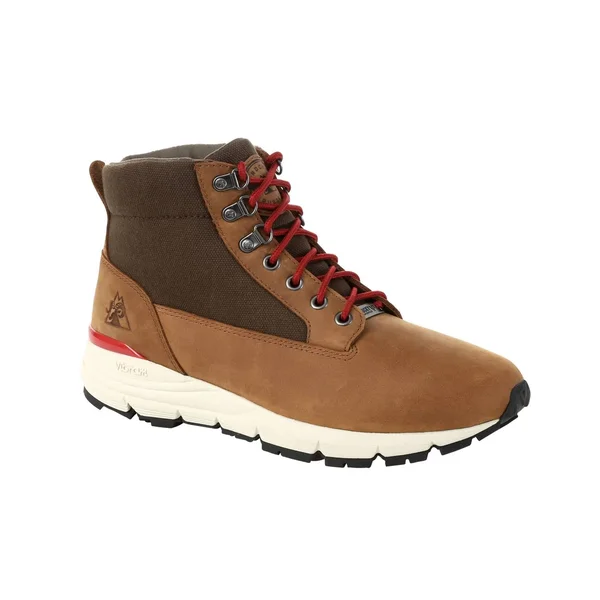 Men's Rocky Rugged at Outdoor Waterproof Boot, Size: 11.5, Brown