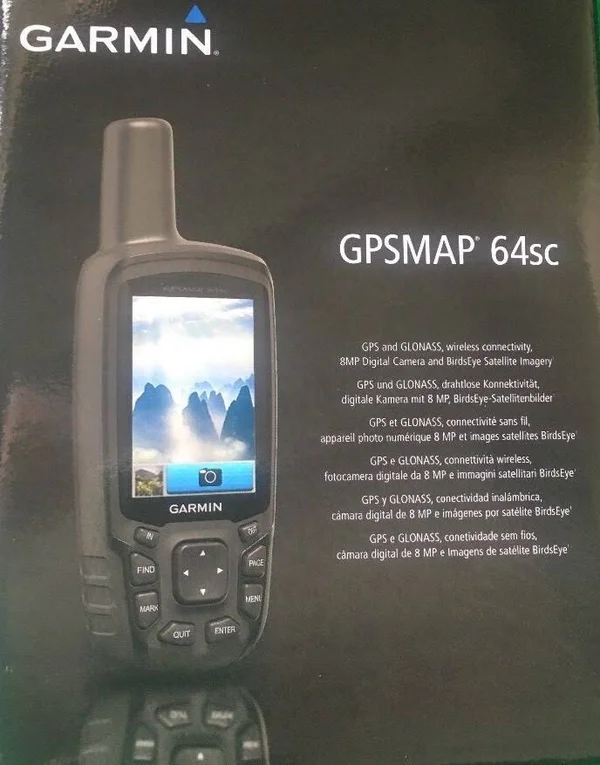 Garmin GPSMAP 64sc Hiking GPS Navigator - 2.6x22 Display