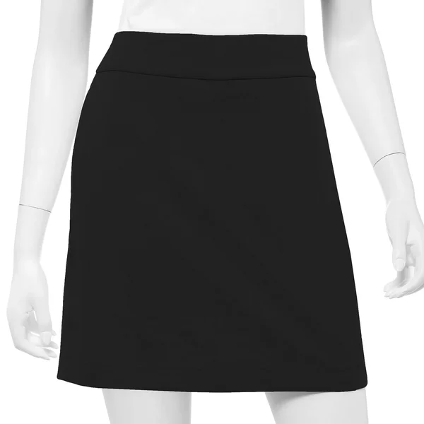 EP Pro Women's Back Mesh Pleat Pull on Skort Black 2XL