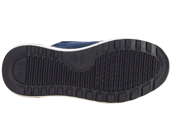 Geox Shoes Alben Boy Navy and Red - Size 10.5