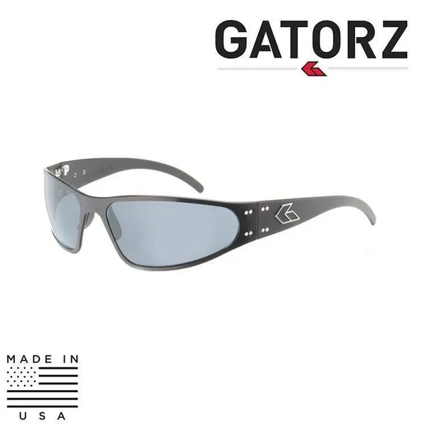 Gatorz Wraptor Sunglasses, Black, Clear