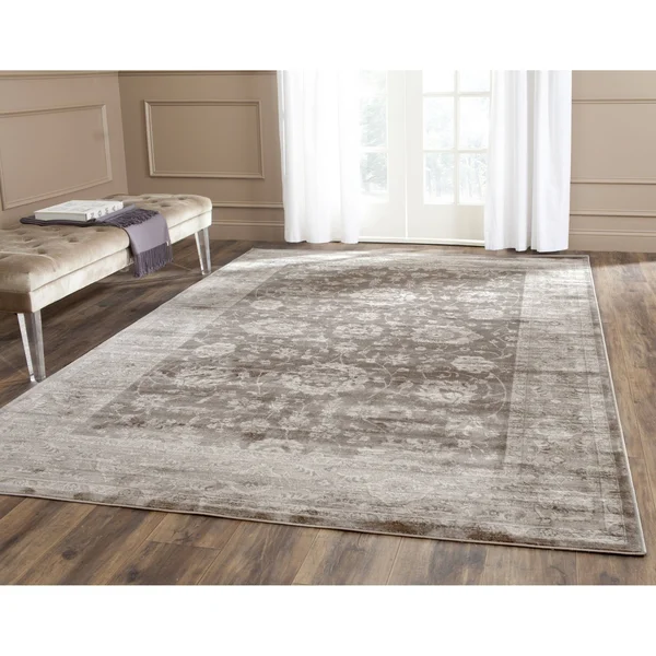 Safavieh Vintage Brown & Ivory 3& x 5& Rug