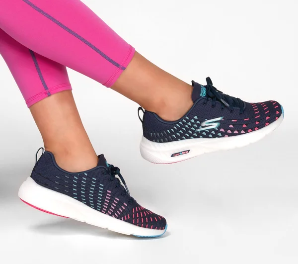 Skechers GOrun Hyper Burst - Solar View Navy/Multi 7.5