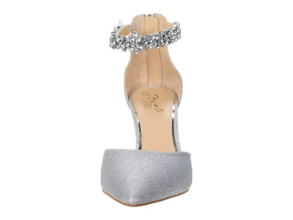 Jewel Badgley Mischka Raleigh Women's Shoes 9294922 - 10 M - Silver