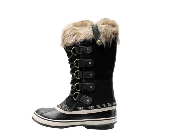 Sorel Women's Joan of Arctic Fur Boots - Black/Stone, 7.5